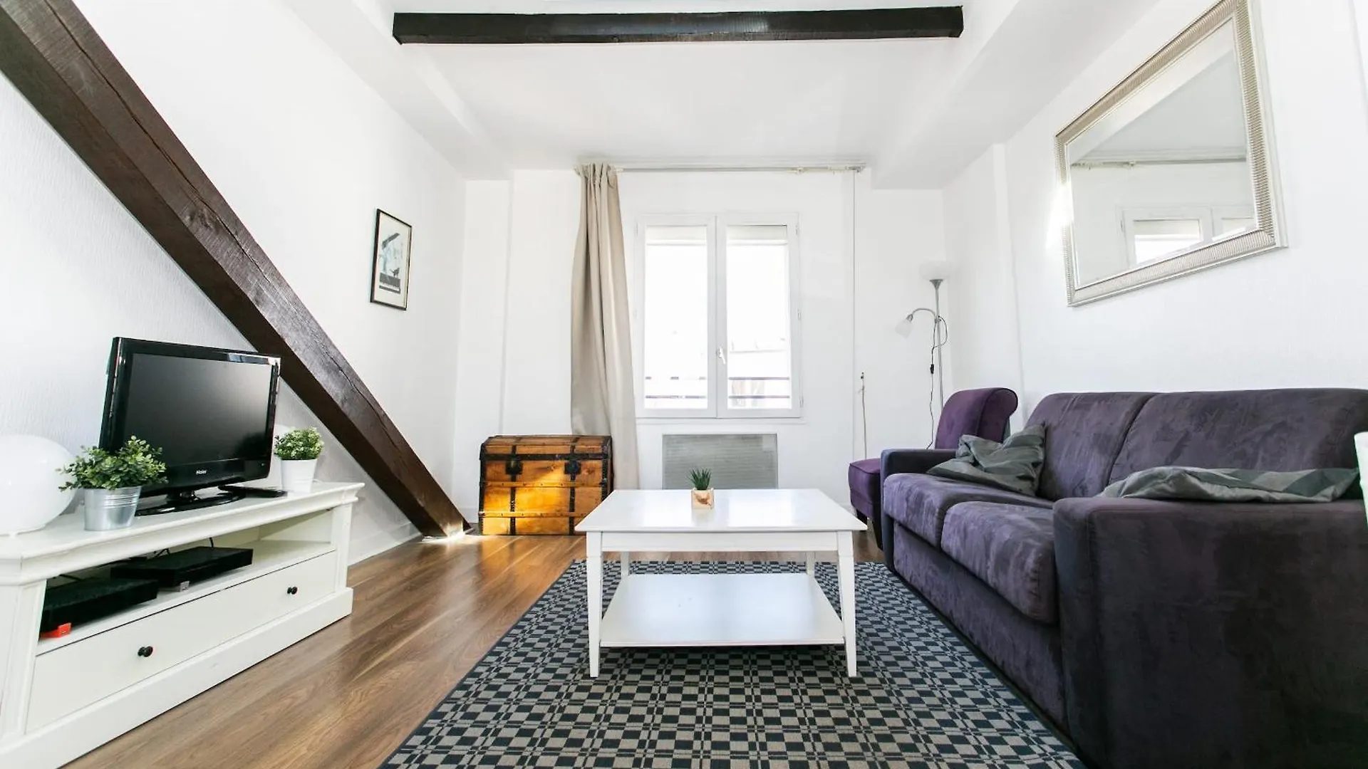 Upper 1Br Paris Cozy Lägenhet